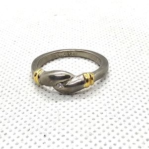 18KT GF Diamond Ring Vintage 💍